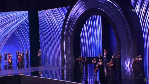 Miss Universe Guadeloupe, Ophély Mézino performs evening gown with Top 12 Final Competition Miss Universe 2025 #missuniverseguadeloupe #missuniverse2025 #missuniverse #ophelymezino