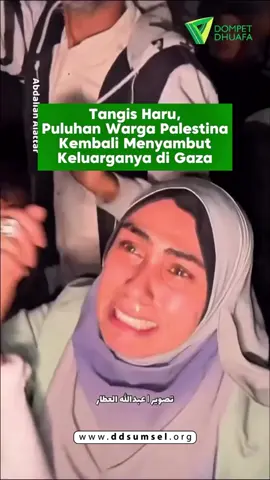 MashaAllah🥹🥹 Setelah lebih dari dua tahun terpisah karena menjalani perawatan di Yerusalem, para pasien Gaza kembali ke pelukan keluarga. Banyak tangis yang pecah, pelukan juga semakin erat. Semua rasa rindu yang ditahan lama akhirnya menemukan rumahnya lagi. Di tengah situasi yang tak pasti, momen seperti ini terasa tak ternilai. Semoga mereka terus diberi kekuatan menghadapi situasi ini.💚 #FreePalestina #SaveGaza #DompetDhuafaSumsel