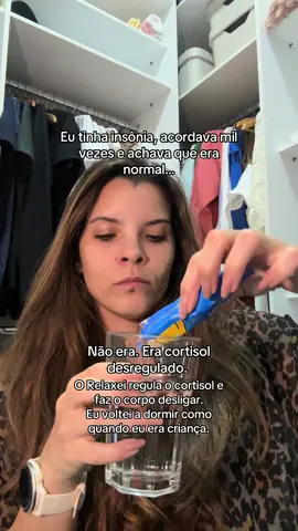 Isso aqui me fez voltar a ter um sono de qualidade 🫶🏻 #cortisol #magnesio #cortisolalto 