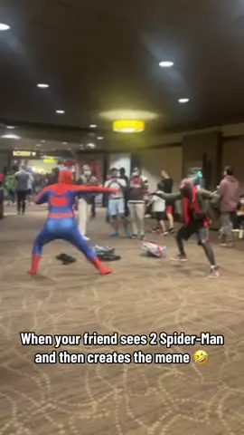 Spider-Man meme in real life 🤣 @Project Big Screen (🎥:briplato/ig) 