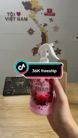 Xịt thơm phòng Canary lưu hương 48h , 3 mùi hương cao cấp được freeship toàn quốc #goocplusvn #huongnuochoa #xitthom #tiktok #xuhuong 