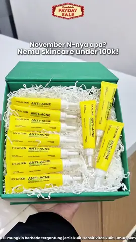 Focalskin PayDay Sale💌 Anti Acne Serum dibawah 100K?? Cek di Live Focalskin Indonesia buat dapetin harga Promonya🛒 #focalskin #focalskinid #Antiacneserum #Acneessence #Acnesolustion 