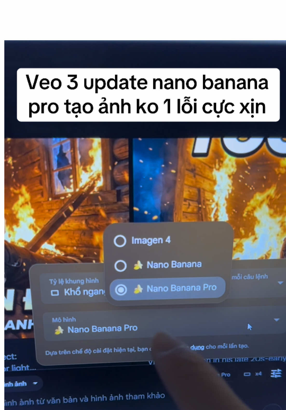 Veo 3 update nano banana pro tạo ảnh cực xịn không lỗi 1 chữ nào khi dùng Tiếng Việt #veo3 #ai 