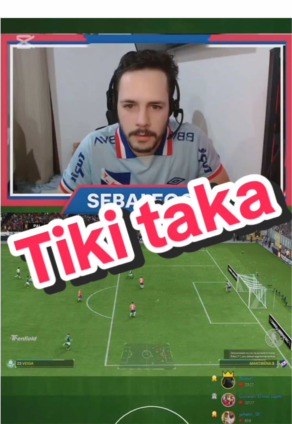 Así juega el bolso muchachos!!!#nacional #tikitaka #vendehumo #humor #fc26 