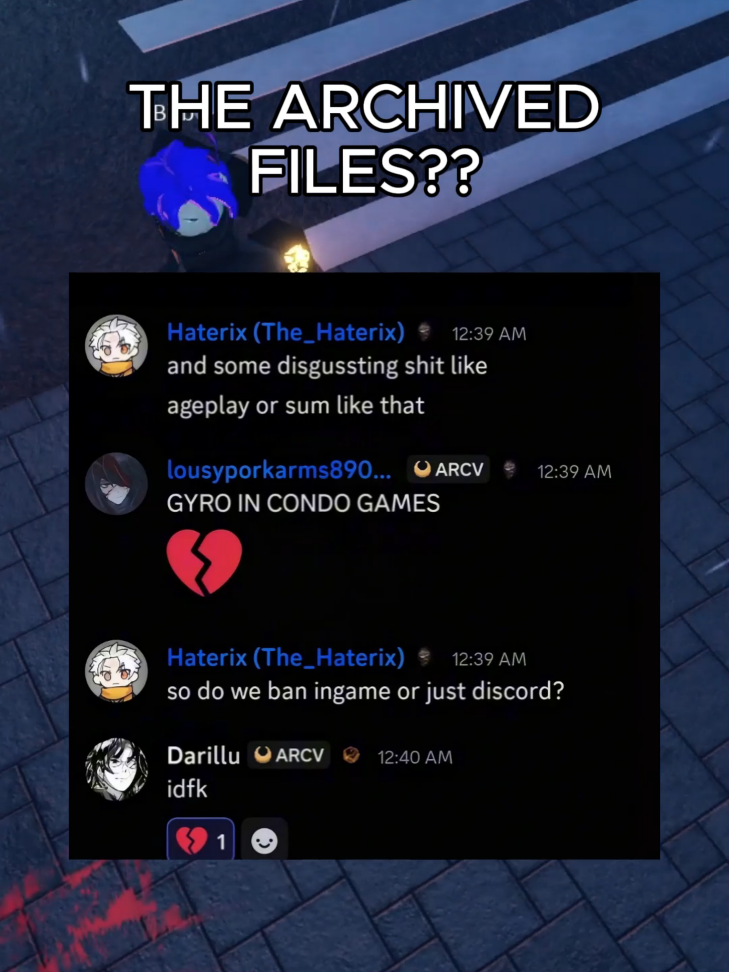 (ARCHIVED) THE ARCHIVED FILES? #roblox #robloxfyp #archived #projectmoon #libraryofruina #limbuscompany #lobotomycorporation #fyp