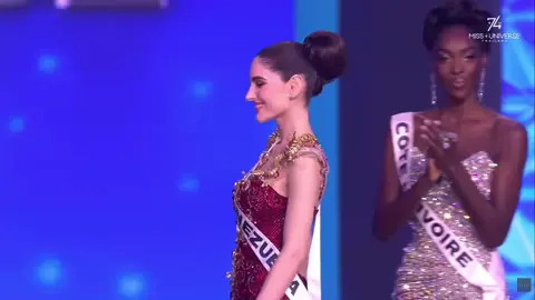 Miss Universe Venezuela, Stephany Abasali answers questions from the Top 5 Final Competition Miss Universe 2025 #missuniversevenezuela #missuniverse2025 #missuniverse #stephanyabasali