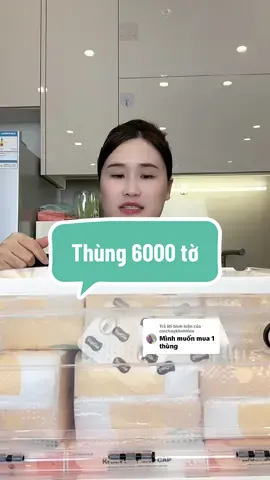 Trả lời @cmchaykhnhthin Thùng 6000 tờ #xuhuong #giayrut 