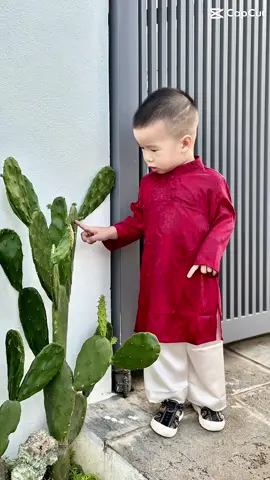 Áo xinh lắm ạ #bernie #aodaitet #aodaibetrai @Bernie Việt Nam 