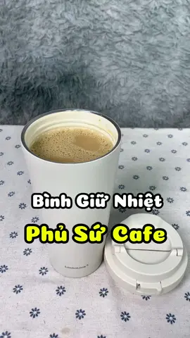 Bình giữ nhiệt phủ sứ đựng cafe locknlock dung tích 550ml, thiết kế ấn một chạm mở nắp tiện lợi.#vienvova88 #binhgiunhiet #binhgiunhietphusu #binhgiunhietcafe #binhgiunhietlocknlock 