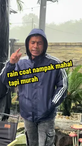 masa yang sesuai untuk kita beli baju rain coat ni #baju #bajuhujan #raincoat 