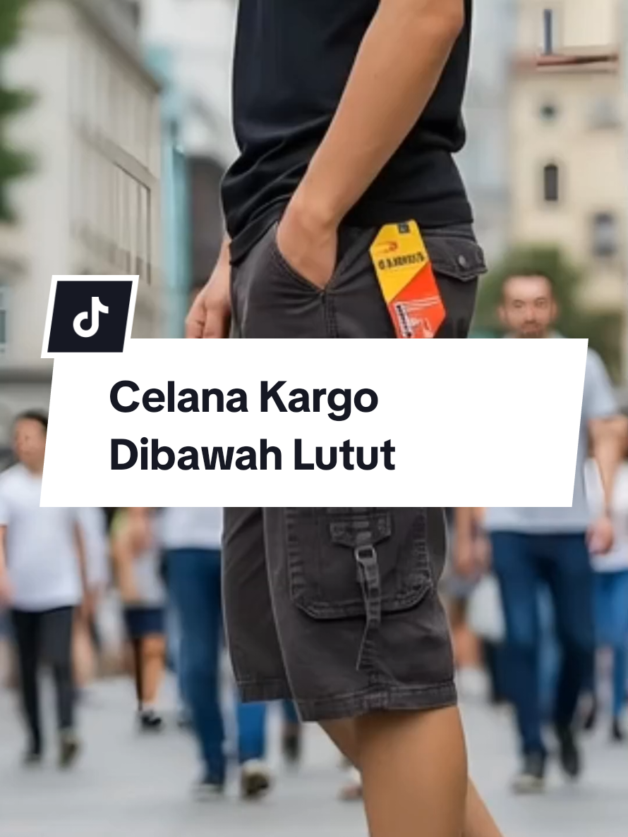 Celana Pendek Cargo Canvas Dibawah Lutut.  #celana #celanapendek #celanacargo #celanamurah 