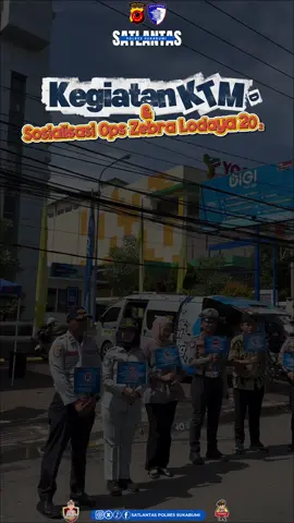 ✨ SATLANTAS POLRES SUKABUMI | OPERASI ZEBRA LODAYA 2025 ✨ Satuan Lalu Lintas Polres Sukabumi melaksanakan kegiatan penertiban Kendaraan Tidak Melakukan Daftar Ulang (KTMDU) sekaligus melakukan sosialisasi Operasi Zebra Lodaya 2025 kepada para pengguna jalan. Kegiatan ini menjadi bagian dari upaya kami untuk meningkatkan disiplin berlalu lintas dan mengingatkan masyarakat akan pentingnya kelengkapan administrasi kendaraan. Petugas di lapangan memberikan edukasi seputar kewajiban daftar ulang kendaraan, pentingnya membawa SIM dan STNK yang masih berlaku, serta imbauan untuk selalu mematuhi aturan dan rambu lalu lintas. Semua dilakukan demi terciptanya jalan yang aman, tertib, dan lancar bagi seluruh masyarakat Sukabumi. 🚨 Himbauan: Mari bersama ciptakan budaya tertib berlalu lintas. ✔ Pastikan kendaraan sudah daftar ulang ✔ Gunakan helm SNI ✔ Patuhi batas kecepatan ✔ Tidak menggunakan ponsel saat berkendara ✔ Utamakan keselamatan, bukan kecepatan Keselamatan adalah tanggung jawab kita bersama. #SatlantasPolresSukabumi #OperasiZebraLodaya2025 #TertibBerlaluLintas #PolriPresisi #sukabumi 