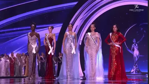 Miss Universe  2025 Crowning Moment!👑✨ 4th Runner-Up Cote D’Ivoire 3rd Runner-Up Philippines  2nd Runner-Up Venezuela  1st Runner-Up Thailand  Winner - Mexico  #MissUniverse #74thMissUniverse #PhilippinesPageant #CrowningMoment
