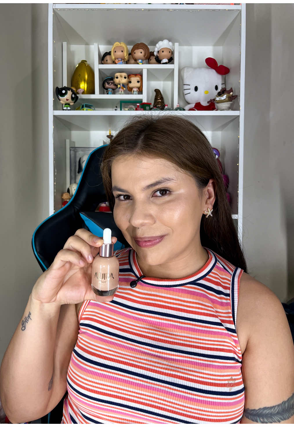 Heey! Testando pela primeira vez o Aurora Shine Gotas Iluminadas Primer, da Aura Beauty, marca da Jade Picon ✨ e agora, o que será que eu achei? Será que entregou todo esse glow que promete? @AURA Beauty   #AuroraShine #AuraBeauty #PrimerIluminado #GlowNatural