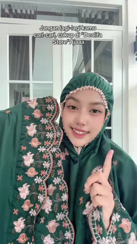 Enggak dulu,kalo bukan mukena dari 