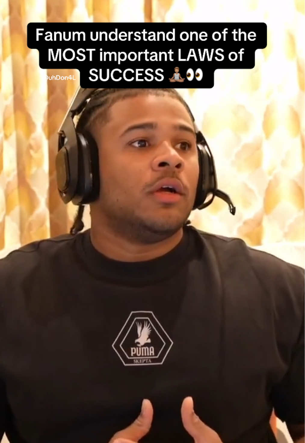 Protect your energy 🙏🏾 #fanum #kaicenat #success #lawofattraction #fypシ 