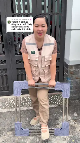 Trả lời @Bình An 💕 Dạ chân kê máy giặt tủ lạnh này có thể tăng chỉnh ạ #coemthovuon #giadungtienich #chiasekinhnghiem 