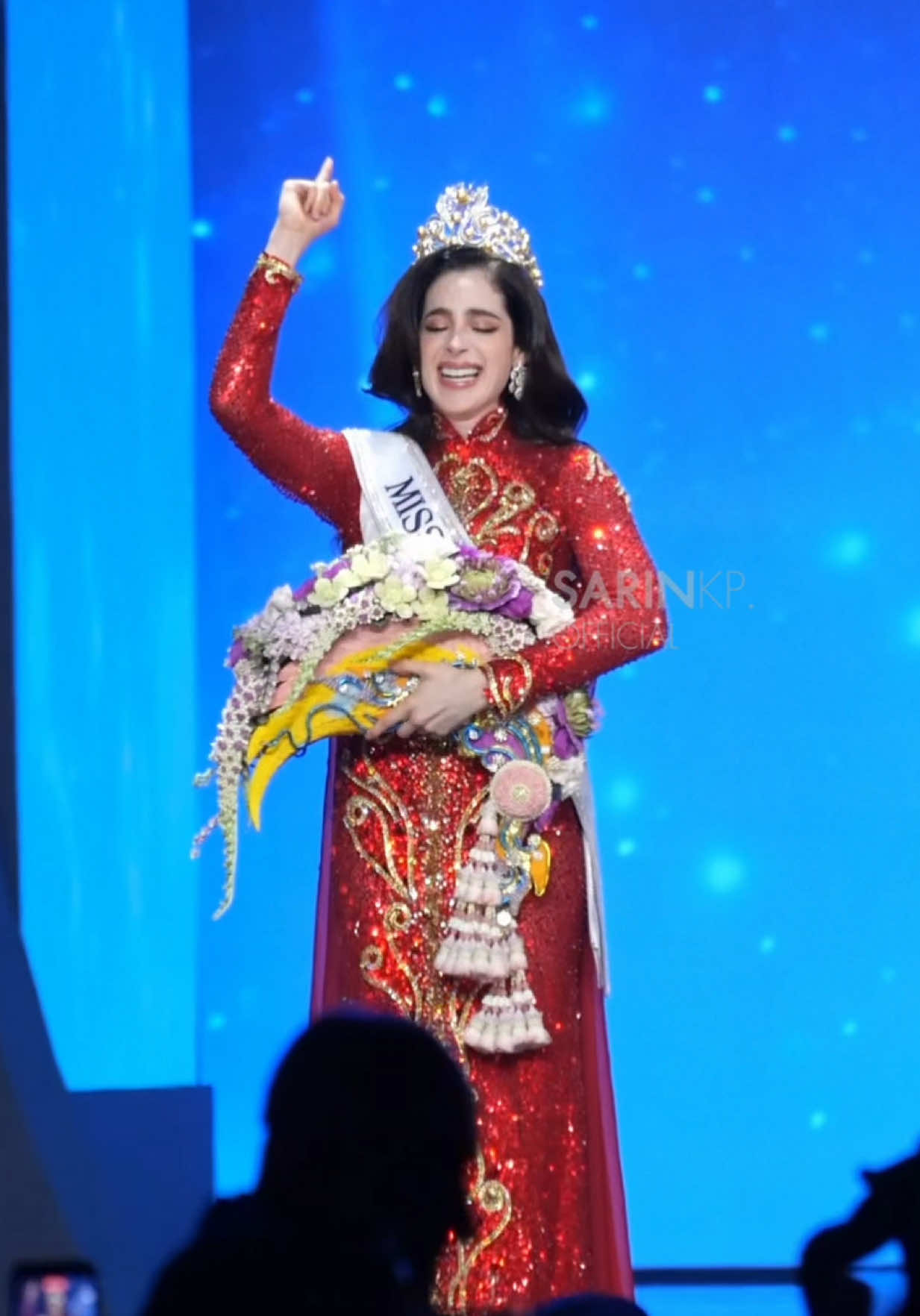 Crown moment of Miss Universe 2025 🤍✨ . #missuniverse  #missuniverse2025  sarinkp