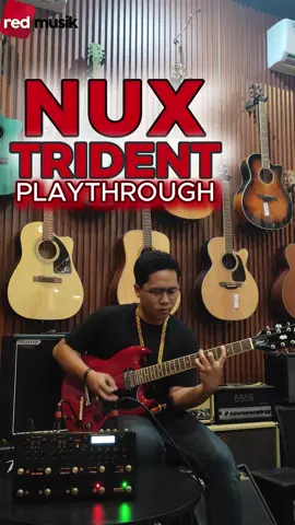 NUX TRIDENT NME-5 READY STOCK DI RED MUSIK BALI ‼️ #fyp #nux #guitar #guitarstore #tokomusik 