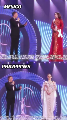 PH & Mexico Q&A  #missuniverse #philippines #mexico #missuniverse2025 #multo 