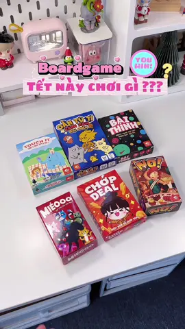 Đến hẹn lại lên 💓  tiếp tục series Tết này chơi gì 🤩 còn game nào vui mấy bà gợi ý tui vớiii #boardgame #gametet #trochoitet #drinkinggame #imkunn 