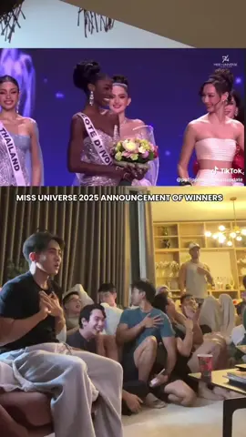 Live reaction Miss Universe 2025 Announcement of Winners