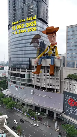 Heading to our big day — As Buzz Lightyear says, ‘To infinity and beyond!’ ✨  Save the date 12 Dec-4 Jan! • 📍Atrium TP3 - Toy Story's 30th Years Anniversary  📍Atrium TP6 - Lotso Strawberry Village • #TunjunganPlaza #ToyStory #Lotso #Pixar #Disney 