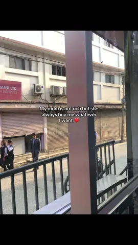 My mom is not rich but she always buy me whatever I want❤️#buddhagrg06  