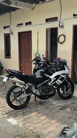 AriKris suda dewasa☺️ #ninjarrnew #ninja150 #twostroke #fypシ゚ 