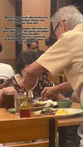 I always see old couples and just wonder how many times they forgave each other? 💙