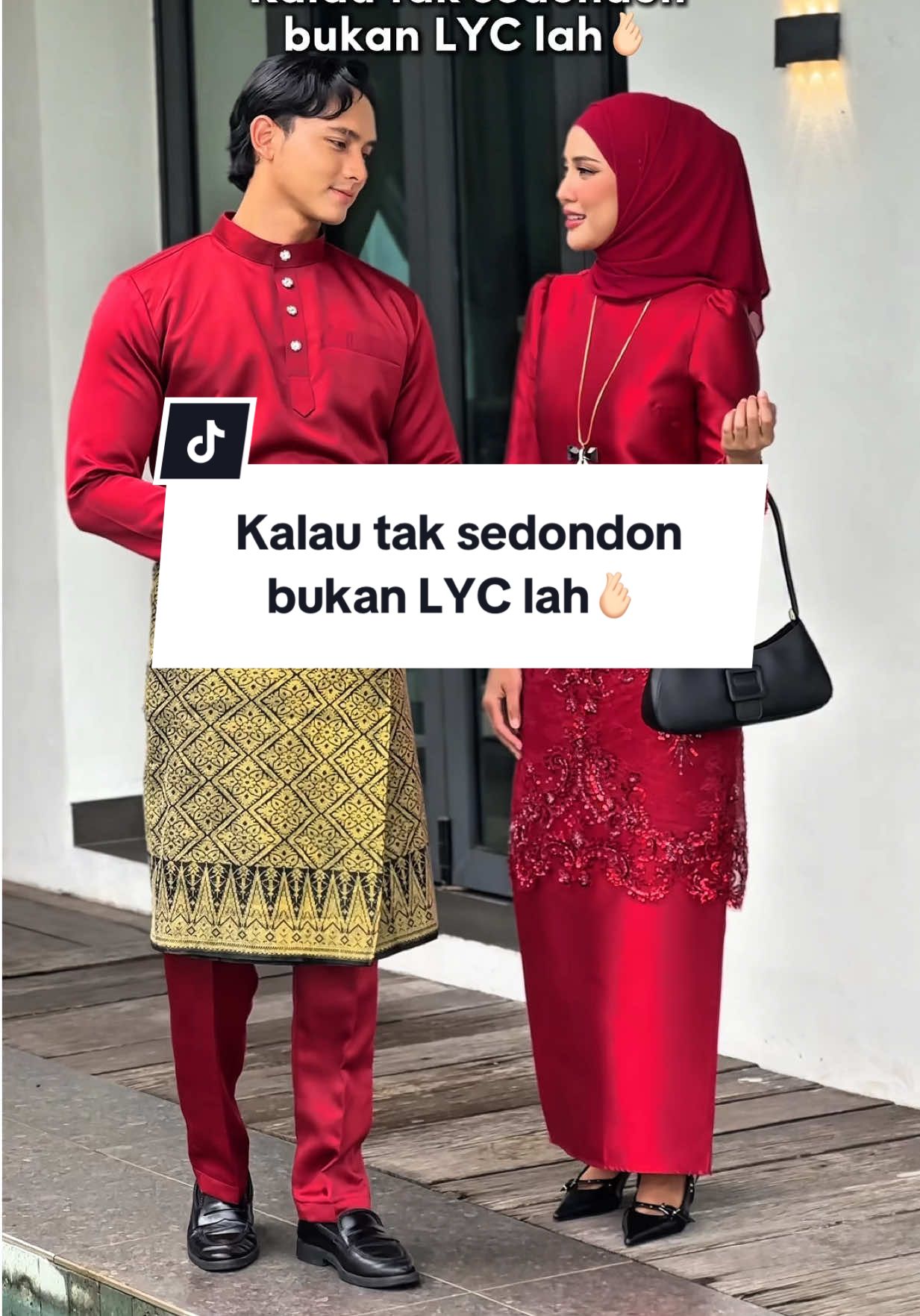Kita beri laluan kepada sedondon couple dulu😍Vote jap korang nak LYC launch bila baju raya korang ni 🥰 #liyanacollection #lycraya2026 #fyp 