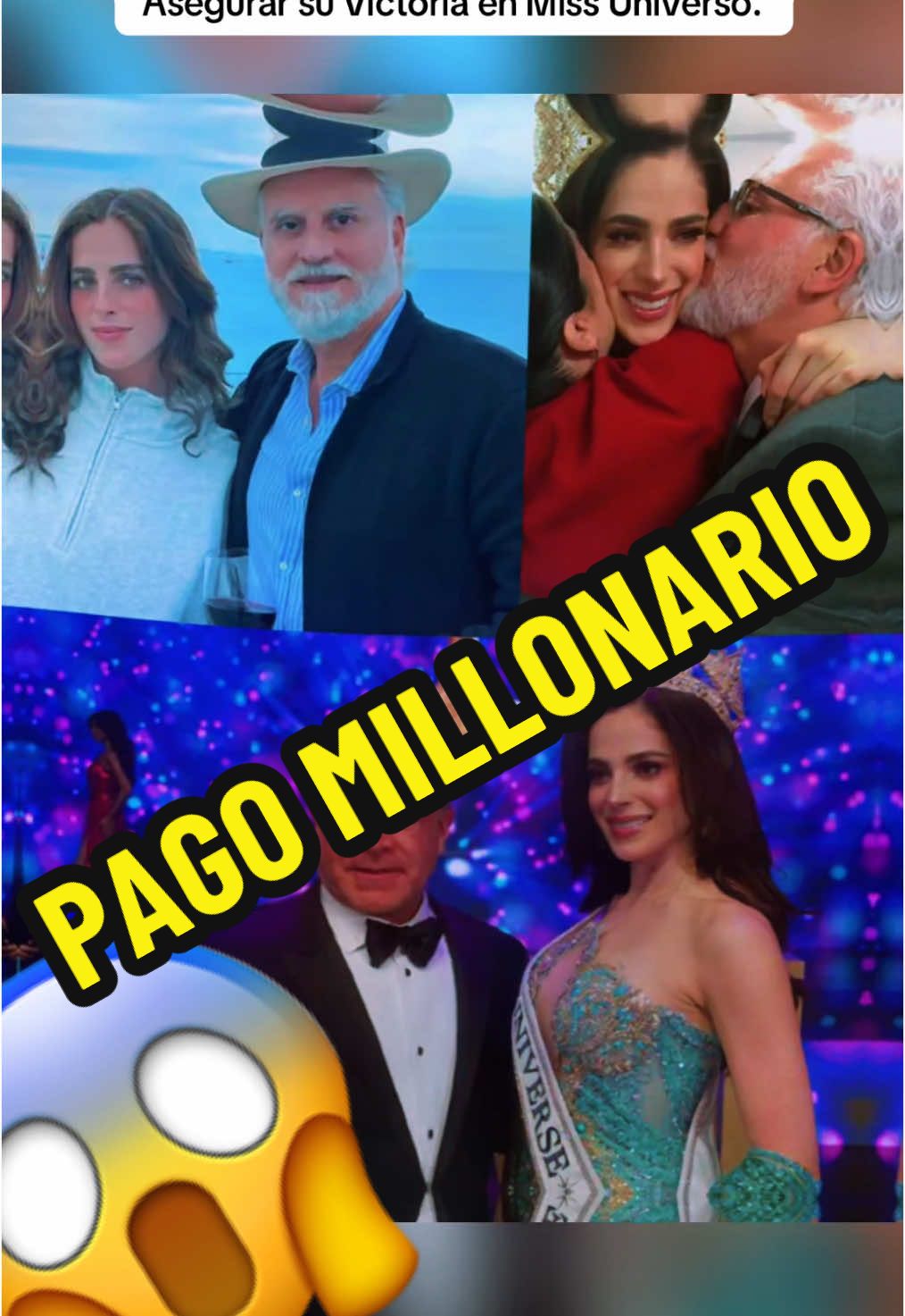ULTIMA HORA: Padre de Fátima Bosch Pagó 50 Millones para Asegurar su Victoria en Miss Universo. #telemundo #univision #viral #anapatriciagamez #missuniverse #missuniverso #missuniverse2025 #fatimabosch 