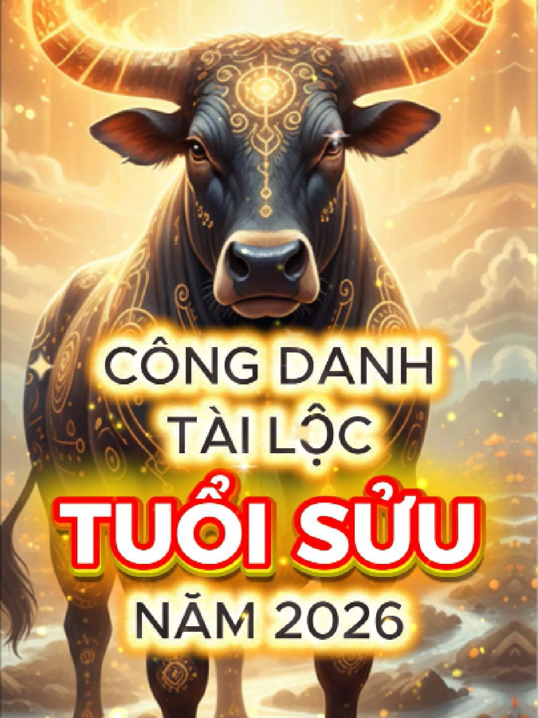 🐂Sửu ơi! 2026 thị phi bủa vây, nhưng lại là năm tiền bạc đổ về GẤP 5 LẦN bình thường. Đừng bỏ lỡ vì đây là cơ hội tích lũy tài sản lớn nhất đời bạn! 👇 Bình luận “DÁM THỬ” để kích hoạt vận khí may mắn và đừng quên theo dõi để nhận tử vi tháng tiếp theo nhé! 🌟 ⚠️ Tử vi chỉ mang tính tham khảo – quyết định, hành động và cách bạn cân nhắc mới tạo nên vận trình thực sự. #tuvi12menhcach ##tuoisuu #tuoisuu2026 #tailoctuoisuu #tuvi12congiap #taivan #phatloc #phongthuy