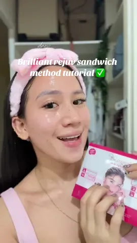 Replying to @ivey Brilliant rejuv sandwich method tutorial ✅ #brilliantskinessentials #brilliantrejuv #brilliantrejuvset #howtouserejuvenatingset 
