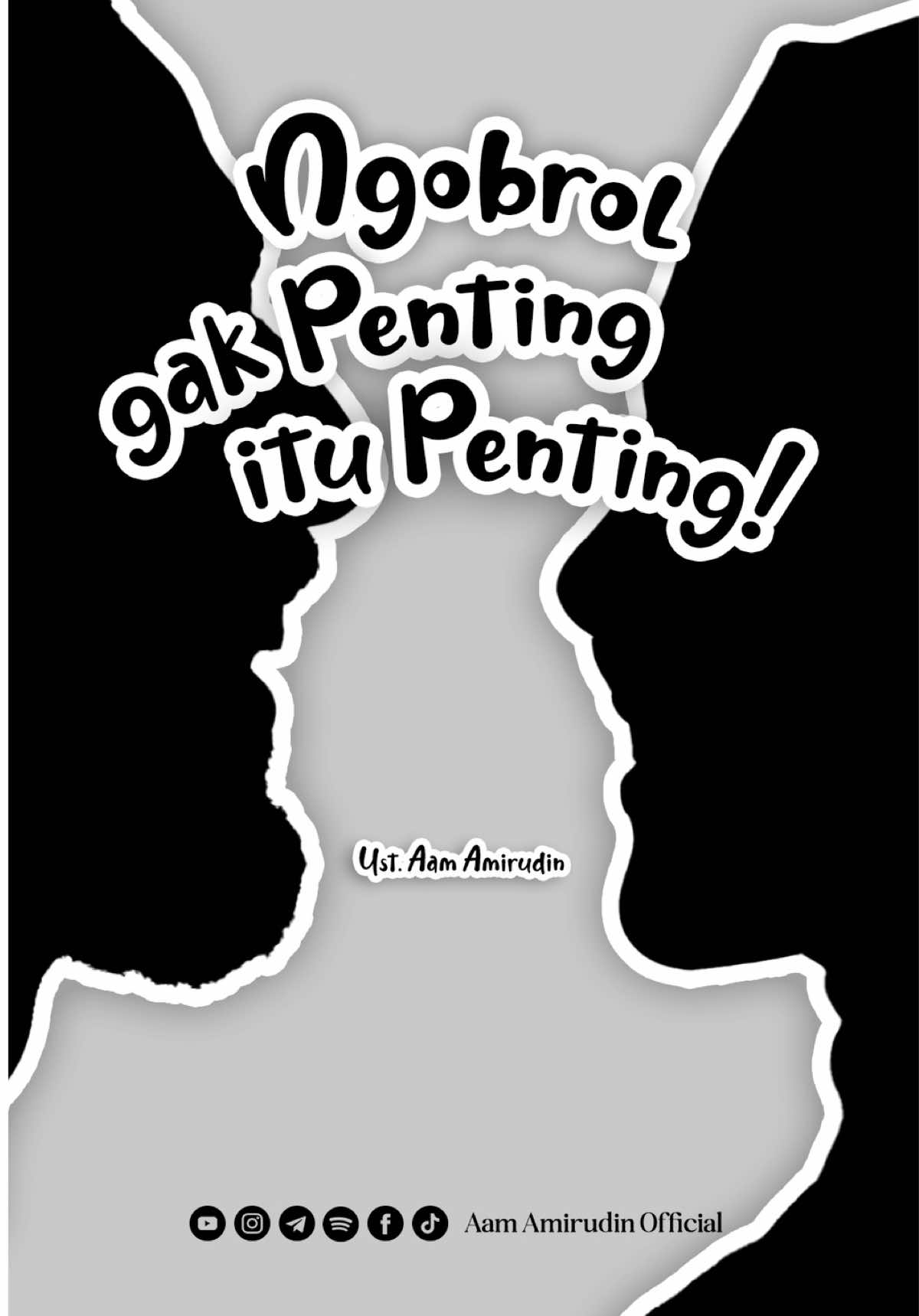 Ngobrolin hal yang gak penting itu PENTING! Kalau rumah tanggamu sudah bisa begitu, fix, itu rumah tangga sehat ☺️ #aamamirudin #percikaniman #keluarga #sakinahseries #rumahtangga 
