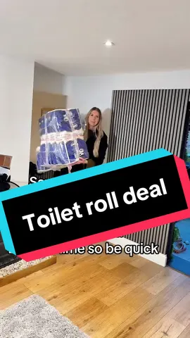 This 120-pack toilet roll deal is such a steal! 🧻✨ Perfect time to bulk buy and save even more with my code CHARZ10 at checkout. Fast delivery, massive value, proper bargain. Don’t miss it! Limited time deal so be quick  #BlackFriday #BargainBuy #TikTokMadeMeBuyIt #DealOfTheDay #BulkBuySavings 
