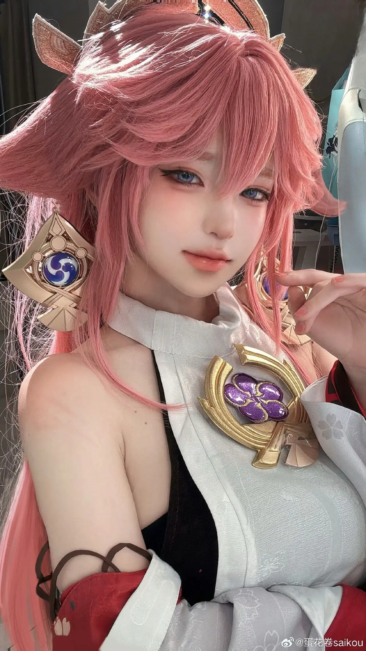 #rika_chan🦋 #cosplay #yaemiko #GenshinImpact @TikTok @TikTok Vietnam 