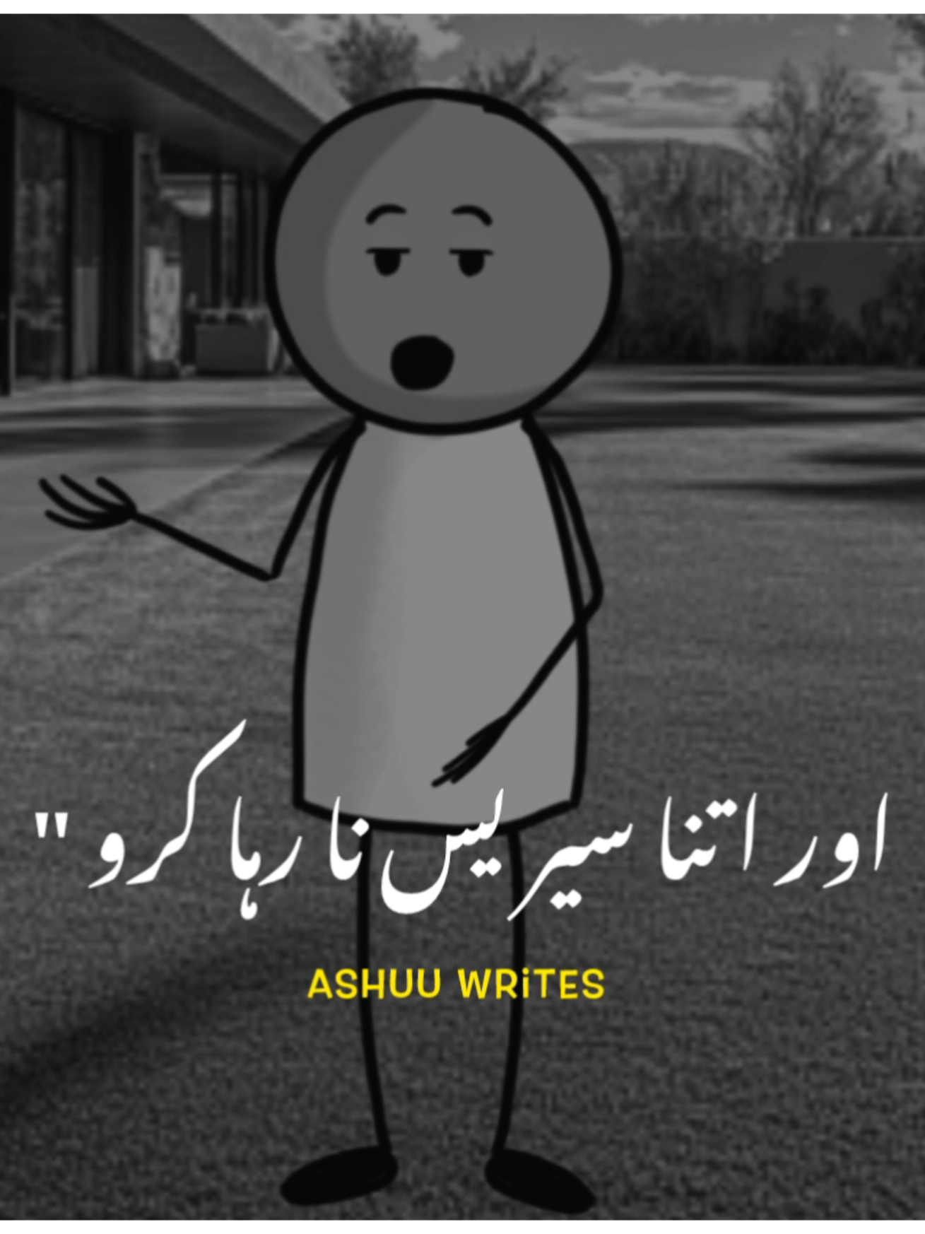 Itna serious na raha kro 😅🤣 please support 🙏  #foryoupage #Foryou #trending #fyp #ashuu_writes 