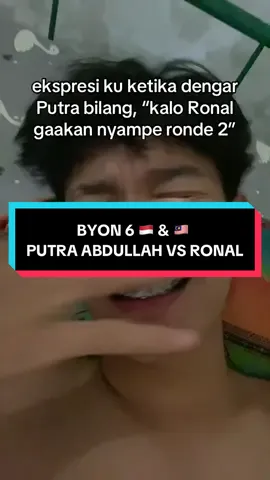 hati hati bang @Ronal🥊🇮🇩 semoga bisa mengharumkan nama Indonesia  #ronalsiahaan #byoncombat #byon6 #putraabdullah #fighter 