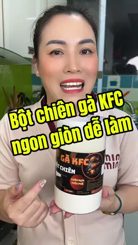 Bột gà chiên kfc thơm ngon giòn dễ làm #huemenhacua #thucpham #botchienga #gakfc #buphuongamthuc 
