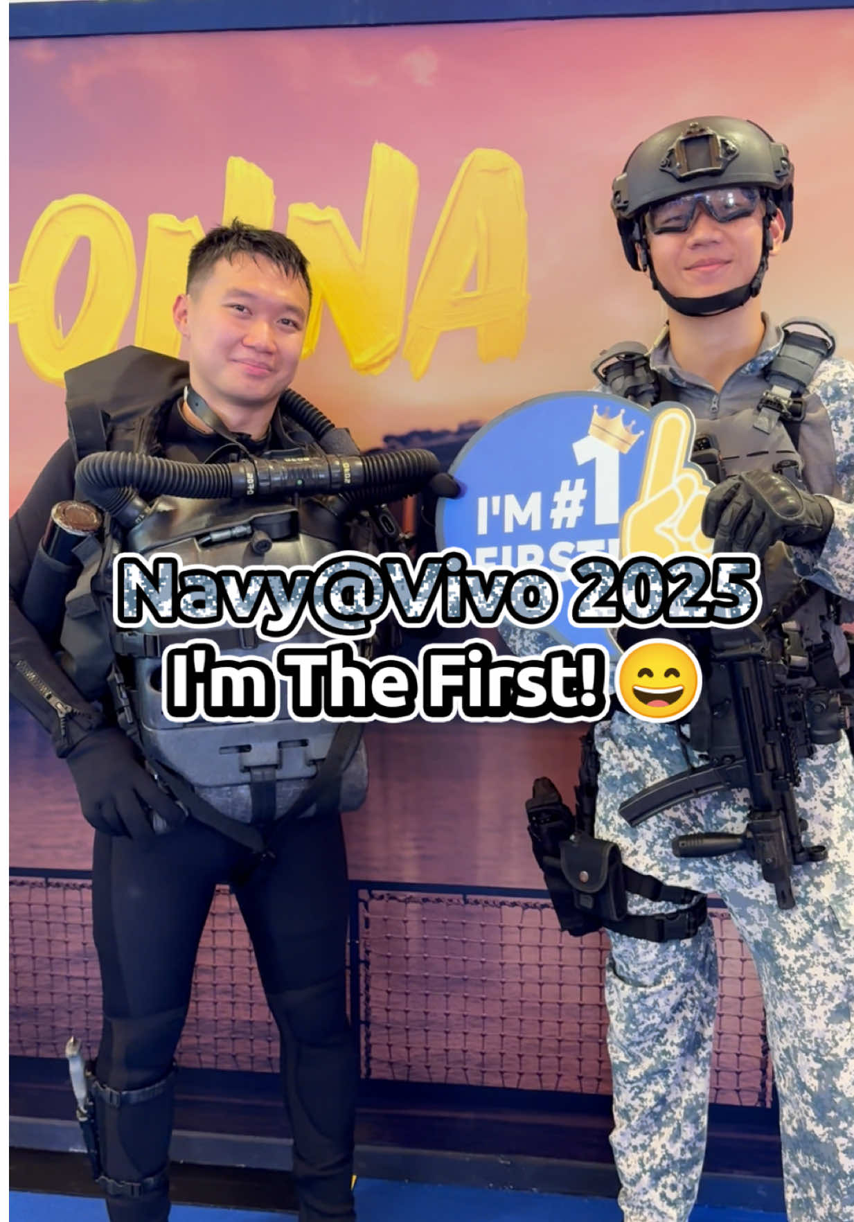 Ship tours, FCU rides, and interactive games — here are today’s FIRST visitors at Navy@Vivo 2025 to try them! 🚢🎮 Your turn next… come join the fun! 😄 #SingaporeNavy #NV25 #imthefirst