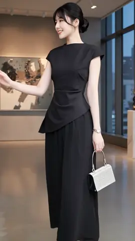 Đừng lướt qua nếu bạn chưa biết: Chiếc đầm đen này có 'phép thuật' khiến mọi ánh nhìn phải đổ dồn vào bạn ngay lập tức! #damden #thoitrangnu #phoido #damthietke #reviewthoitrang  