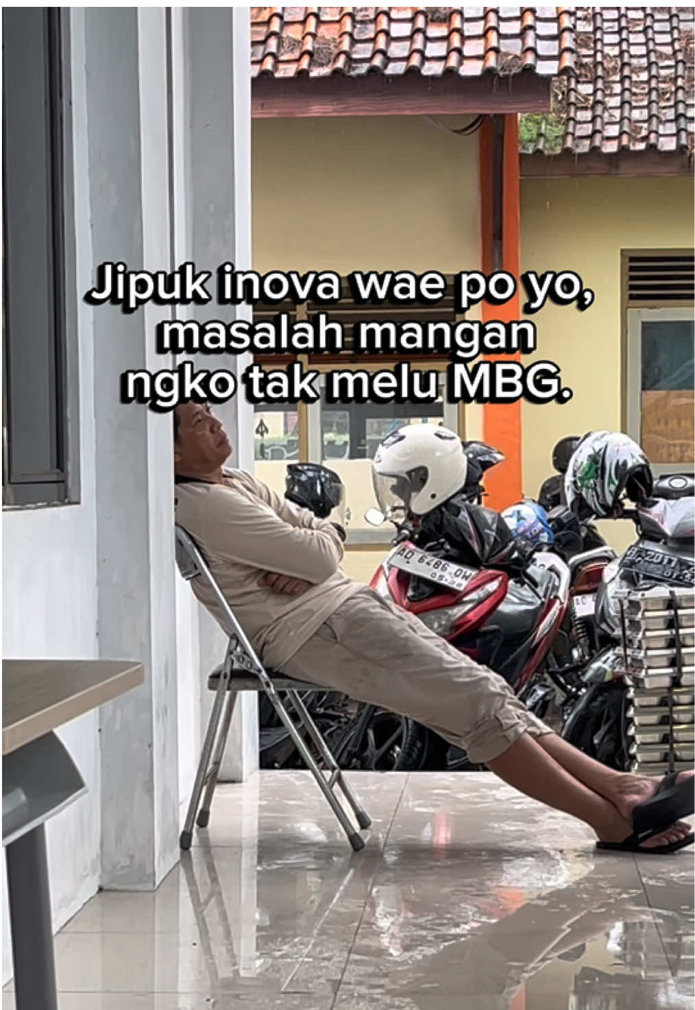 🧠: Jipuk inova wae po yo, masalah mangan ngko tak melu MBG 😄 #mbg #bgn #sppgmojosongo004 #inovva2gd 