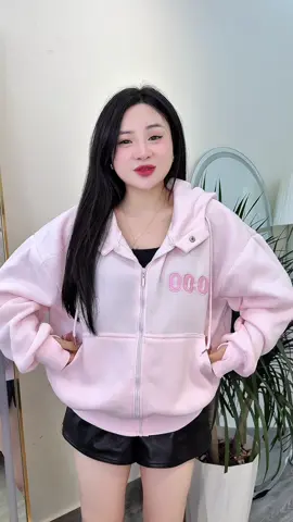 Áo khoác nỉ form rộng #oanhoc #aokhoacnu #aokhoacthudong #aokhoacformrong 