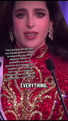 gano  lo supe desde antes de la competencia @Fátima Bosch !!' #missuniverse2025 #missmexico 