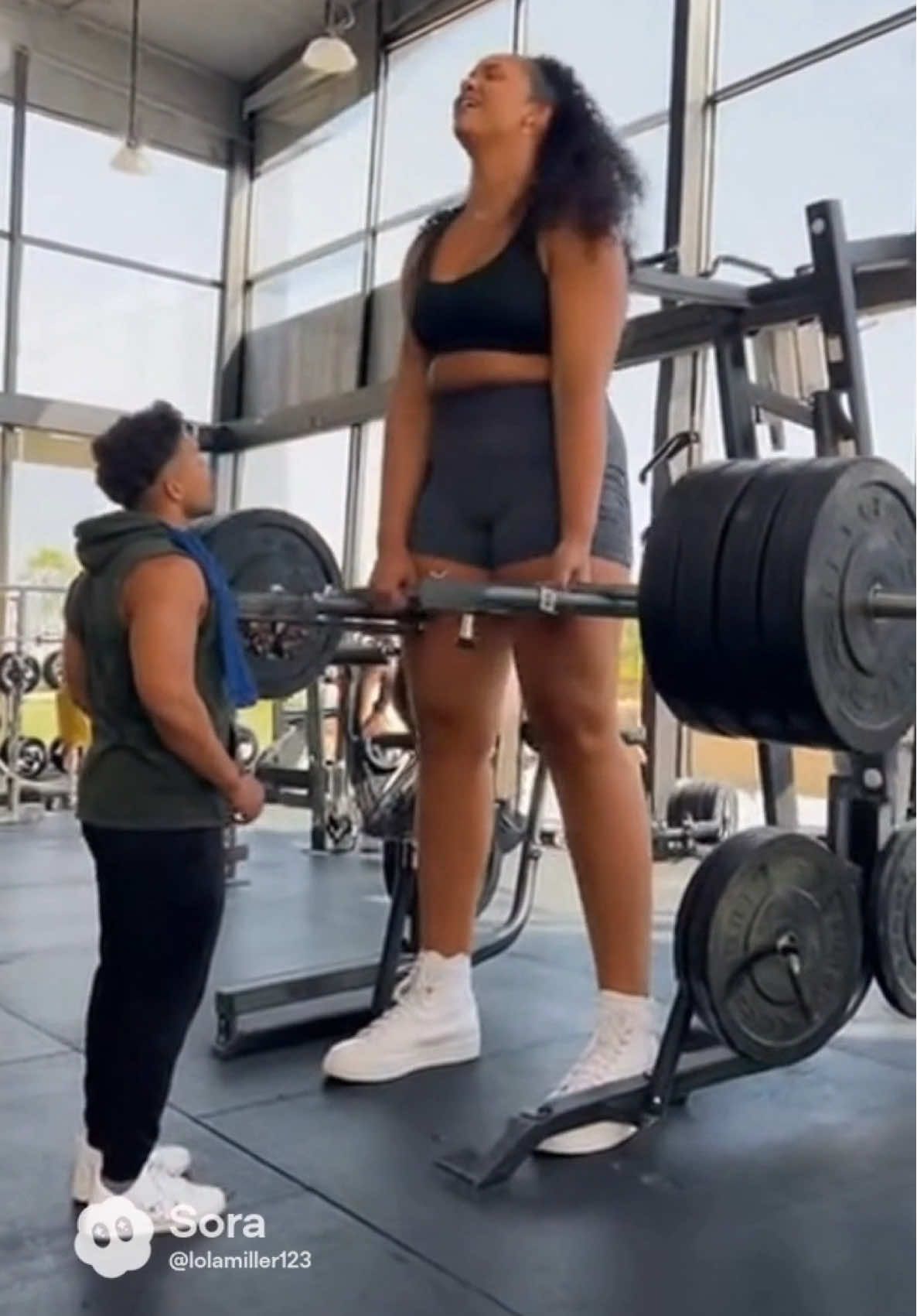 This is your lift😂 #gym #Fitness #funny #tallgirl #fyp 