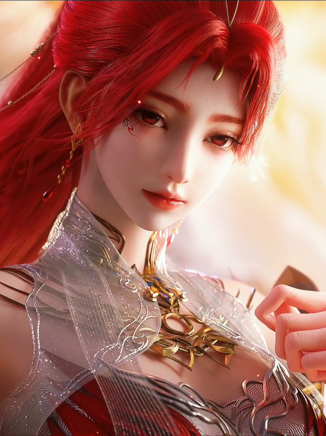 Công chúa vong quốc Hoả Duẫn Nhi 🥰 Bách Luyện Thành Thần  #hoaduannhi #bachluyenthanhthan #apotheosis #mynhan3d #thanhhinhi 