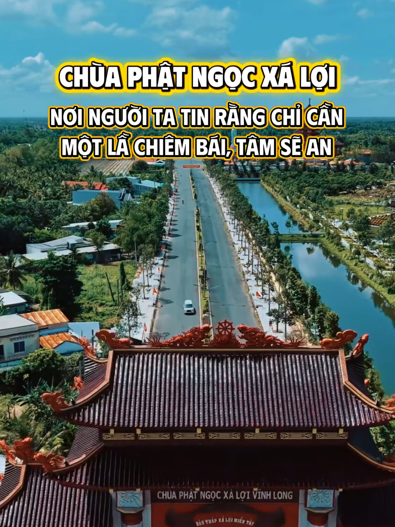 Có một ngôi chùa ở miền Tây, nơi lưu giữ xá lợi Phật. Người ta tin rằng chỉ cần một lần chiêm bái… tâm sẽ an, nghiệp sẽ nhẹ. Bạn đã biết chưa? #ReviewTemple #xaloiphat #vinhlong #phatgiaovietnam #linhthieng