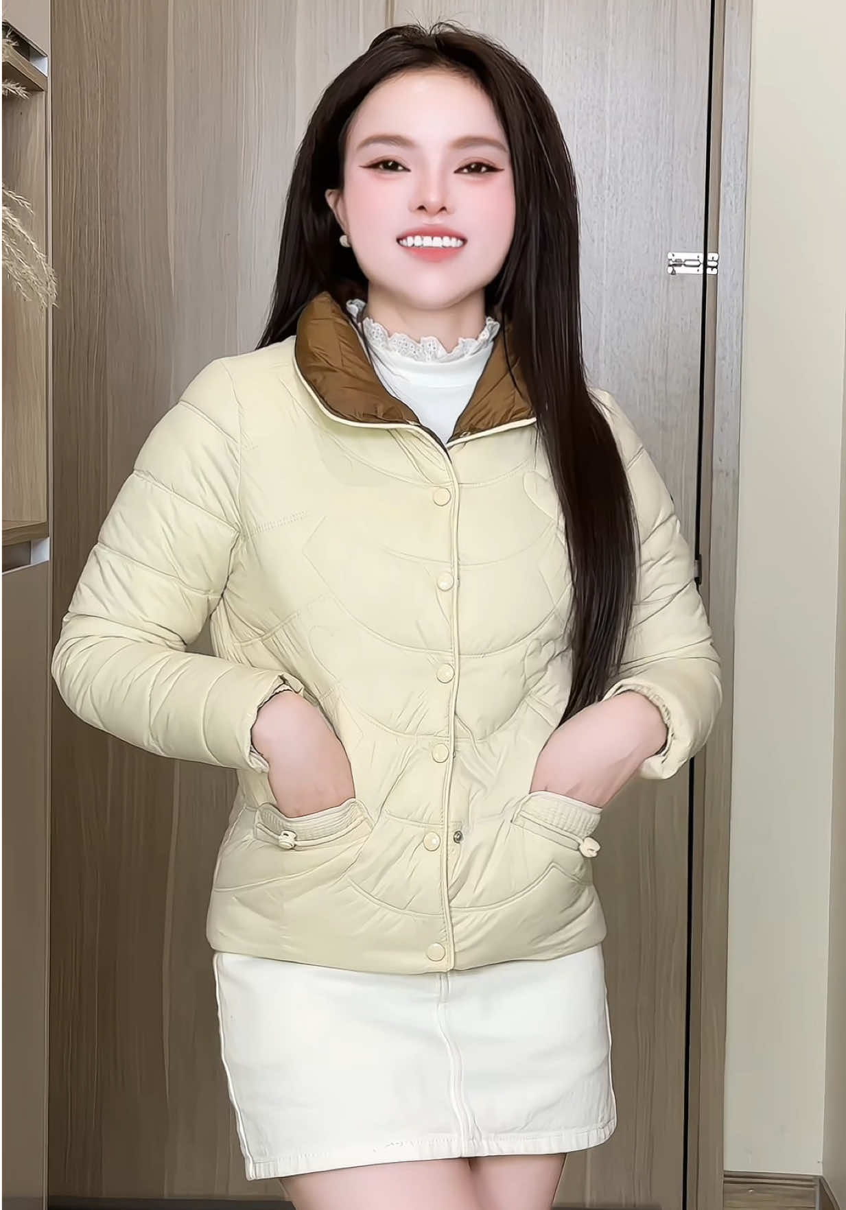 Áo phao siu nhẹ  lôngg vũ thiết kế sang đẹp form gọn tôn dáng siu ấm  vừa xinh vừa sang diện thu đông xinh quá chừng #gucuahue #aokhoac  #aokhoacphao #aophaolongvu #aophaonu