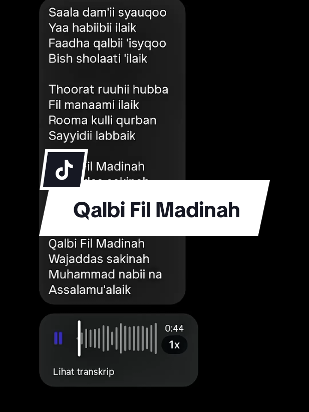 jumat? arabic dong #qalbifilmadinah #maherzain #arabicsong #foryou #fyp 